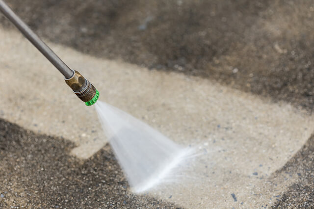 parking lot pressure washing in san antonio